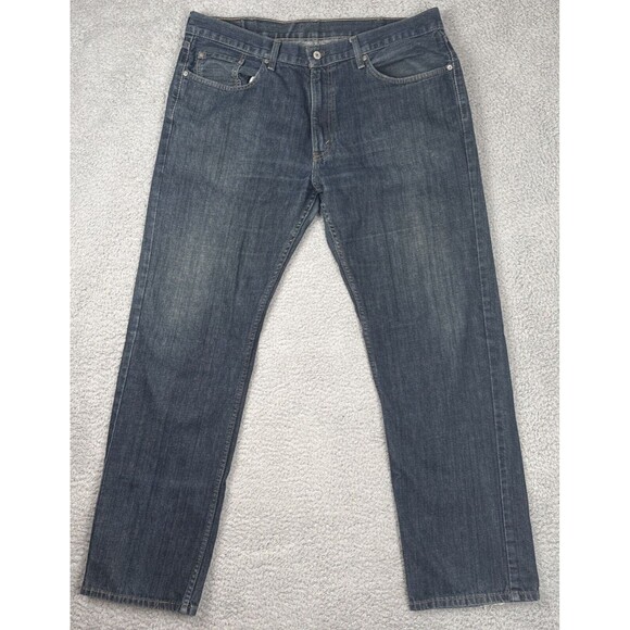 Levi's 559 Relaxed Fit Straight Med Wash Denim Jeans Men's Tag (38x34) M (38x33) - Picture 1 of 11